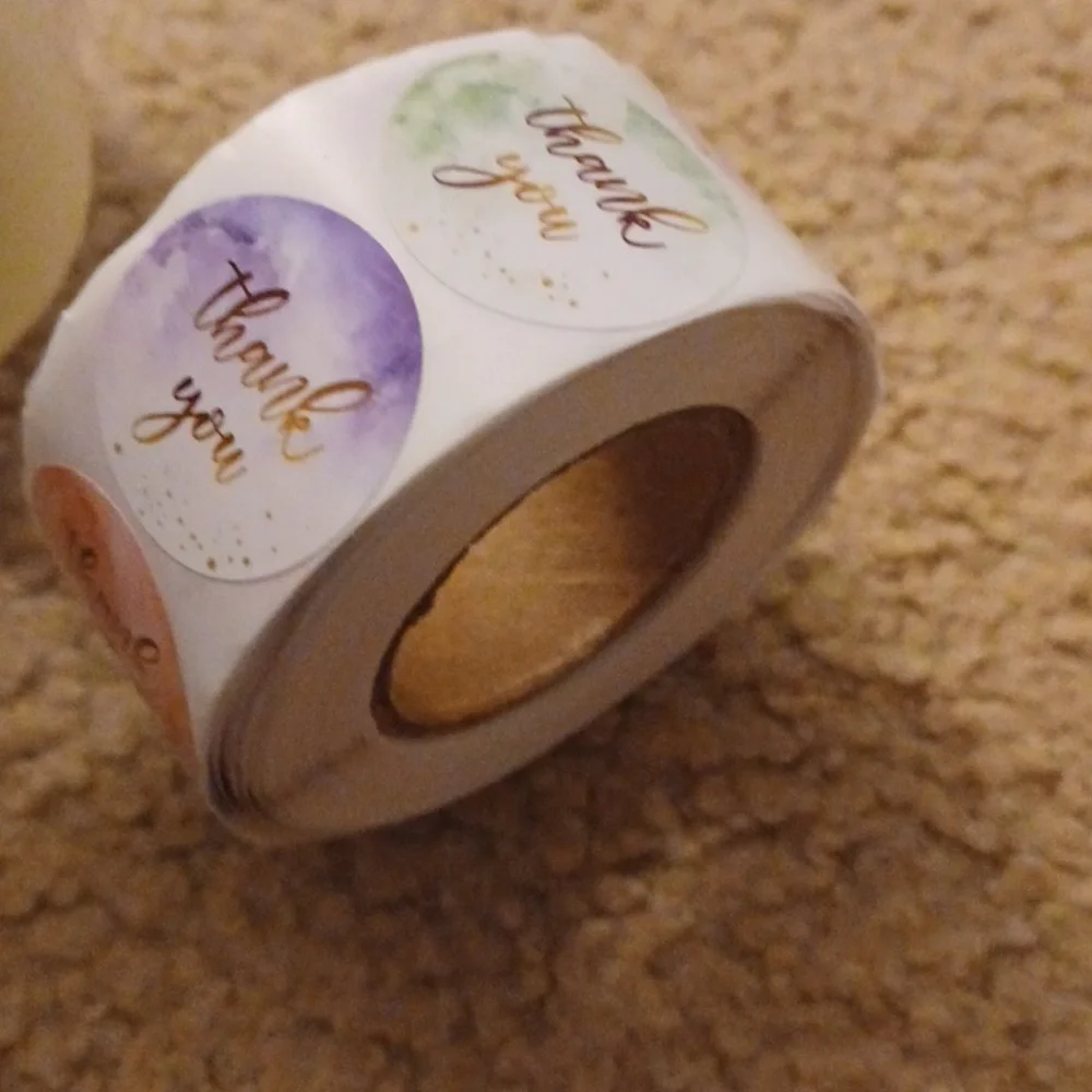 Supplies Seller Thank You Stickers Packing Tape Jewelry Storage Shipping Boxes